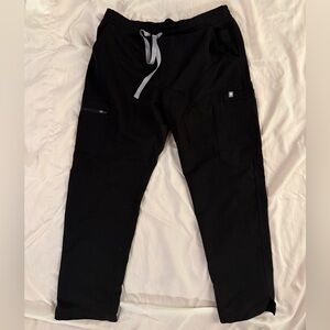 Figs scrubs Black yola small petite pants - style #tw2000p, RN#142256, po#1404